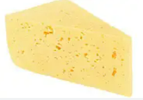 Сир твердий пошехонський 45%, безлактозний, 1 кг